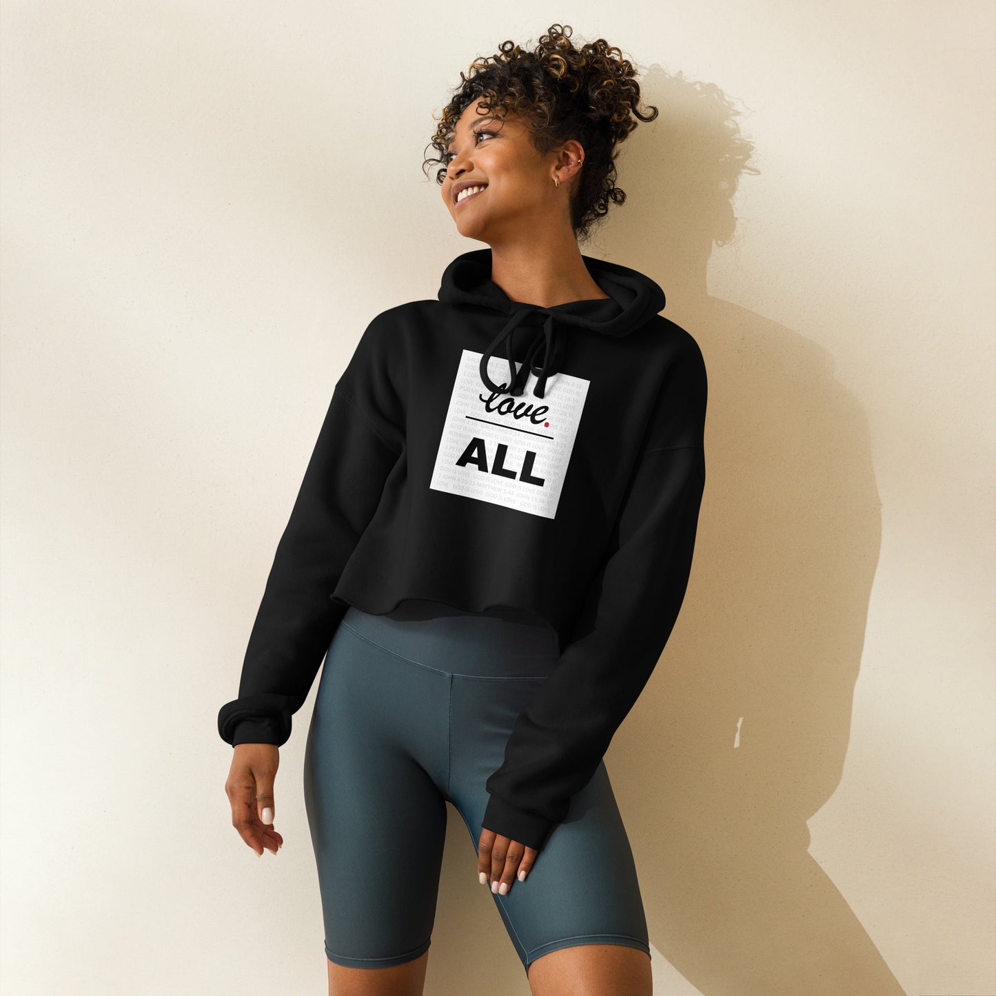 LOA Crop Hoodie