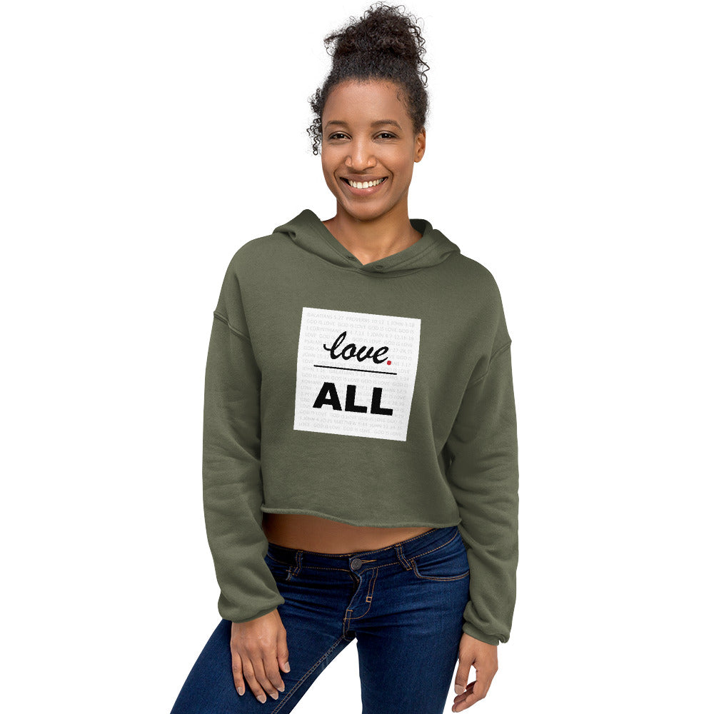 LOA Crop Hoodie