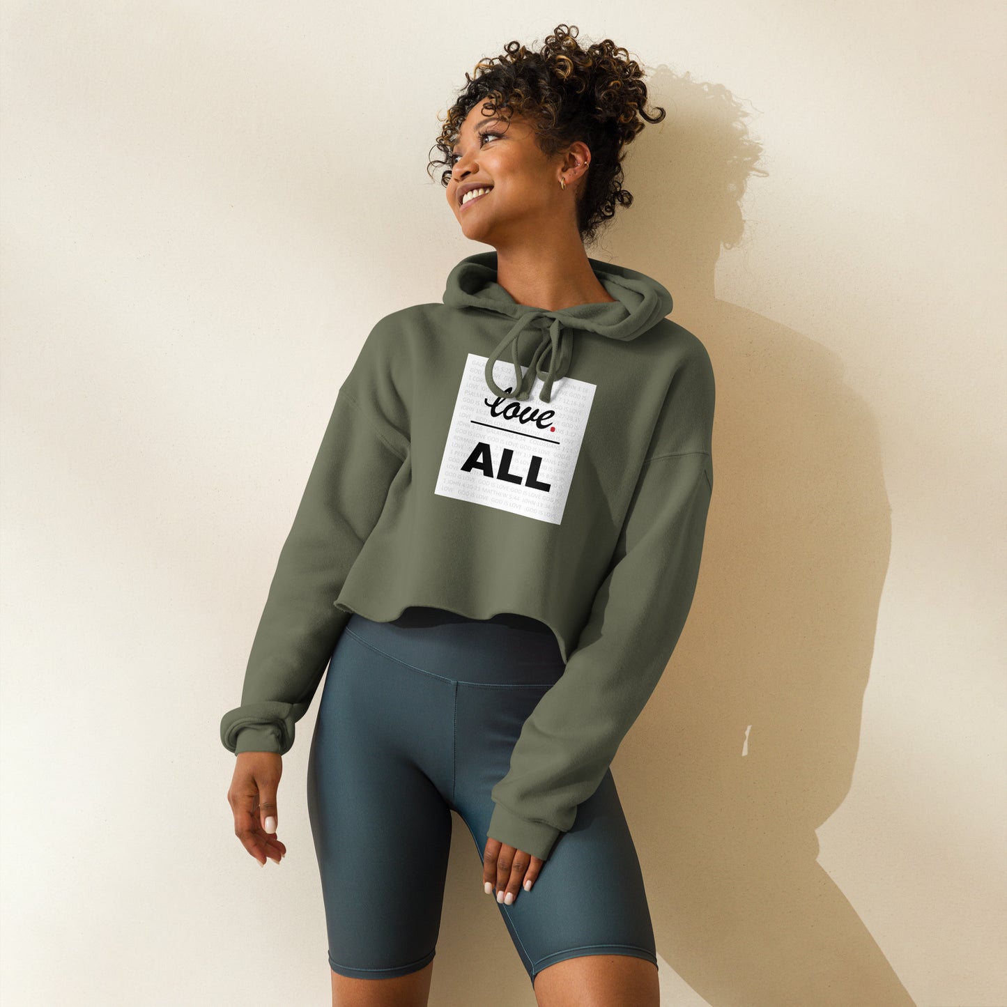 LOA Crop Hoodie