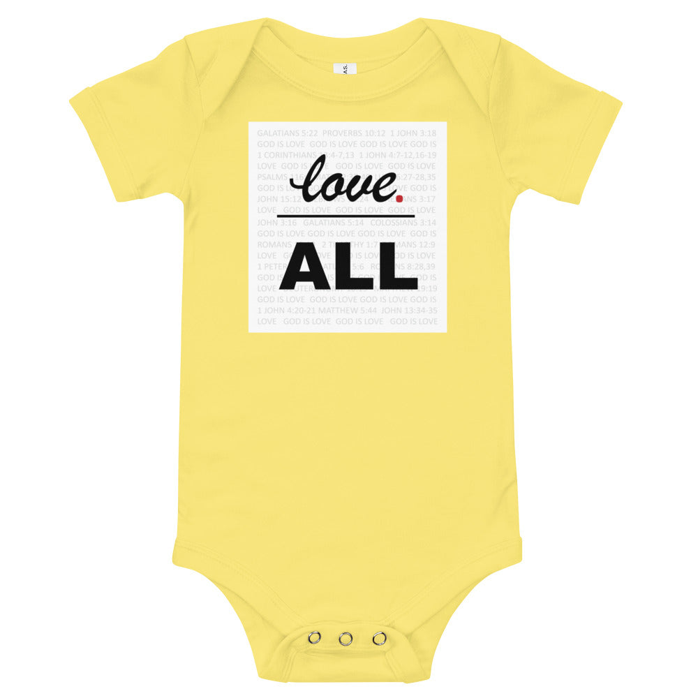 LOA Signature Baby Short Sleeve Onesie