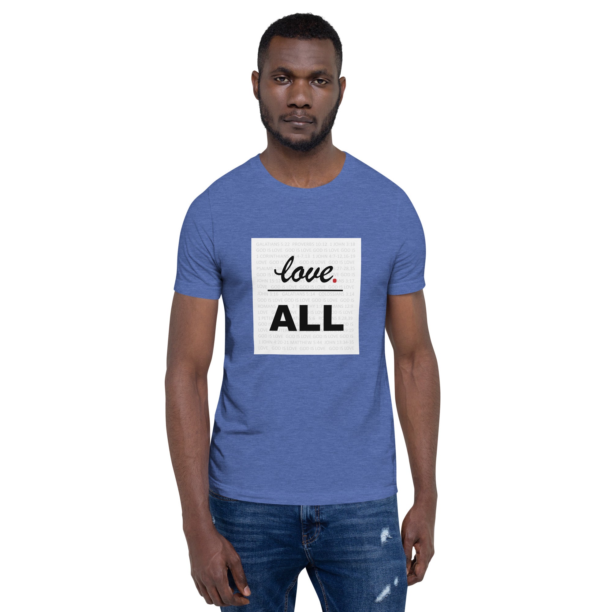 Signature LOA Short Sleeve Unisex T Shirt Love Over All