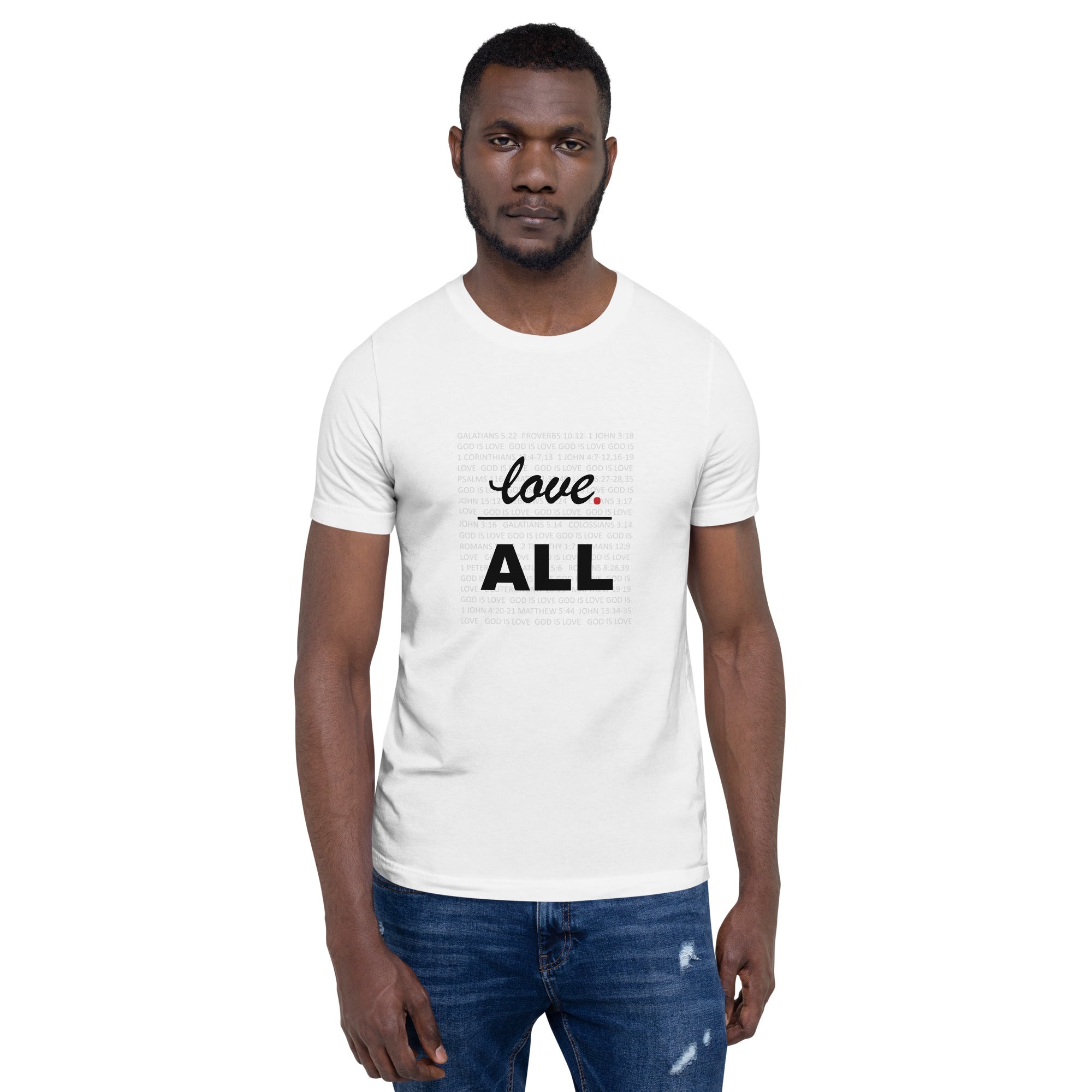 Signature LOA Short Sleeve Unisex T Shirt Love Over All