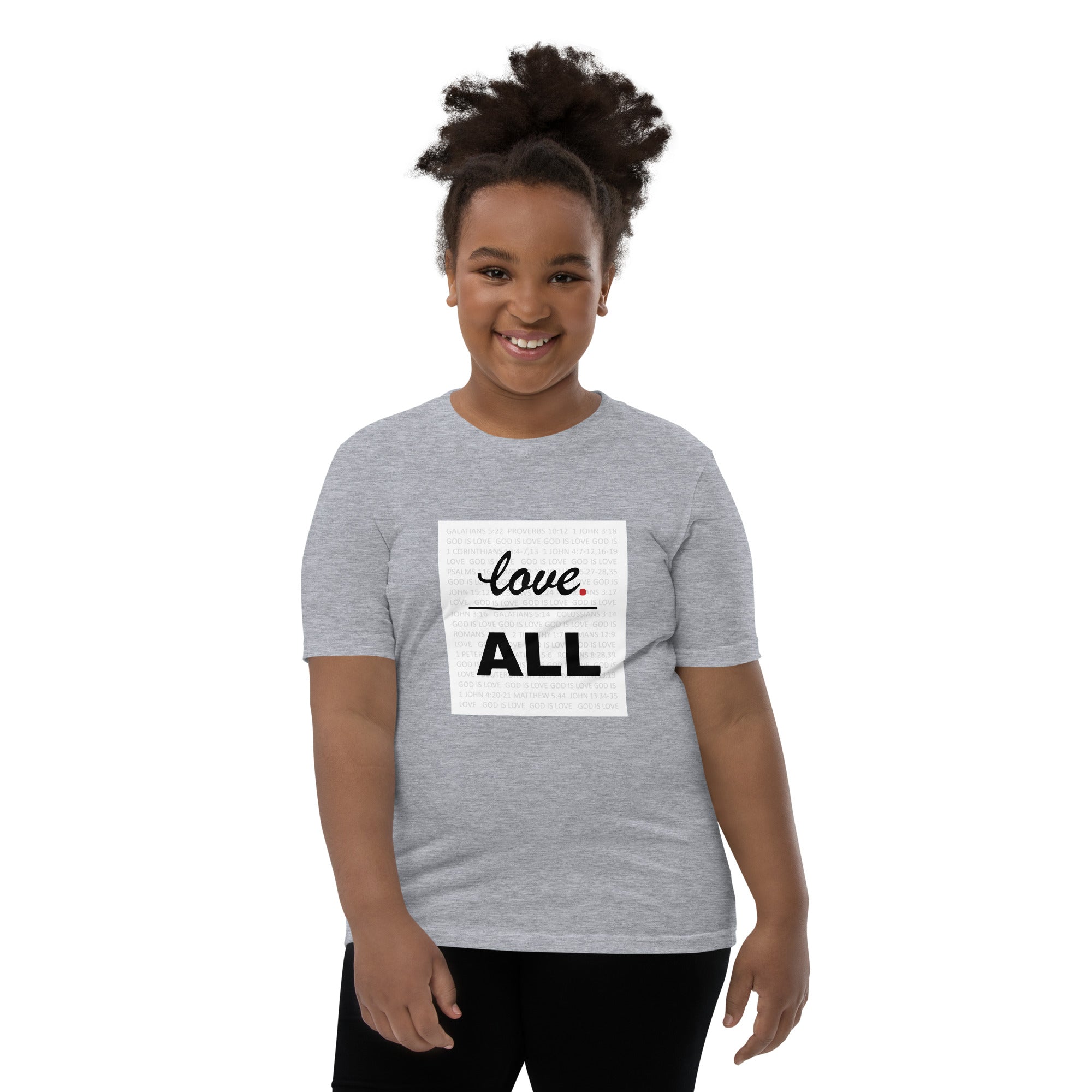 LOA Signature Youth Short Sleeve T Shirt Love Over All